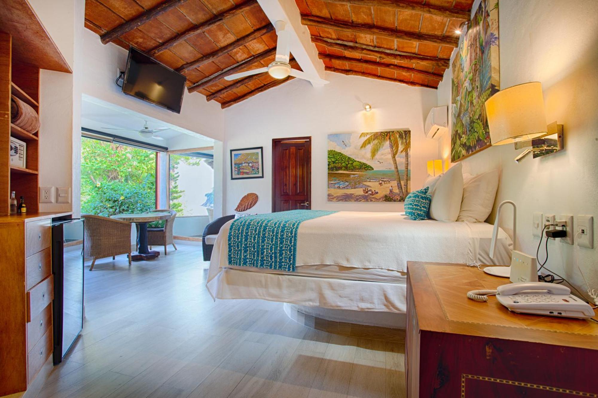 Suite Junior con vistas al jardín